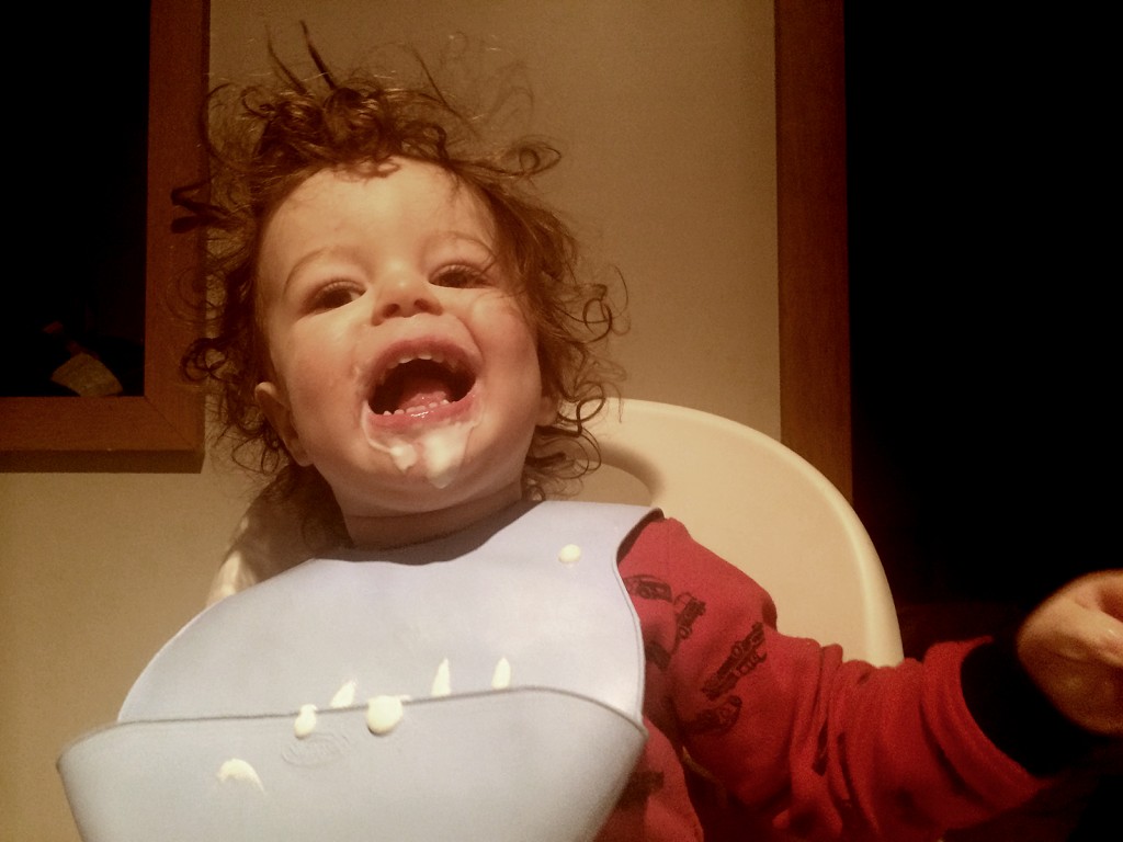 Fitz 1 Year Feb 2015 highchair yelling _1872