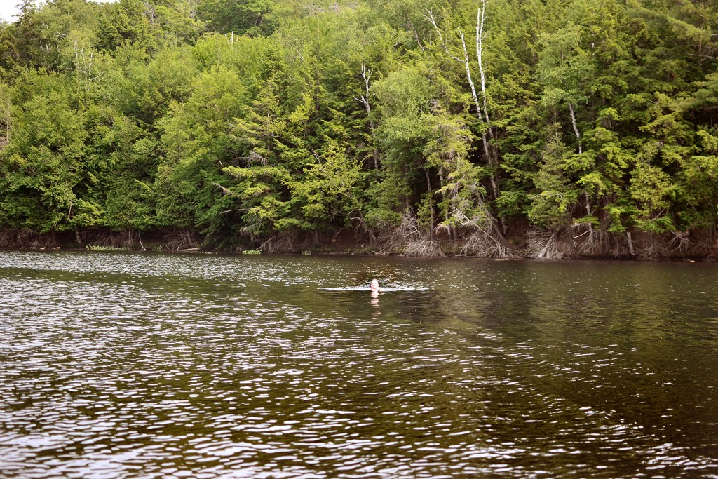 Carly July 2015 Cottage Huntsville swimming _6636