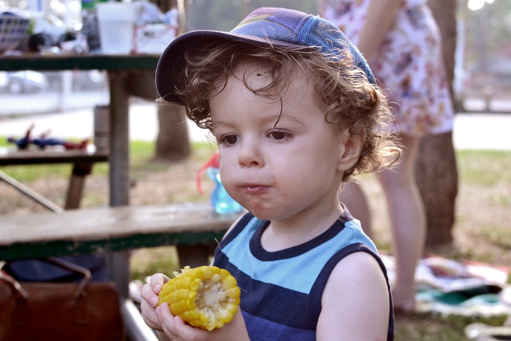 Fitz 2 year August 2015 birthday corn cob _6990