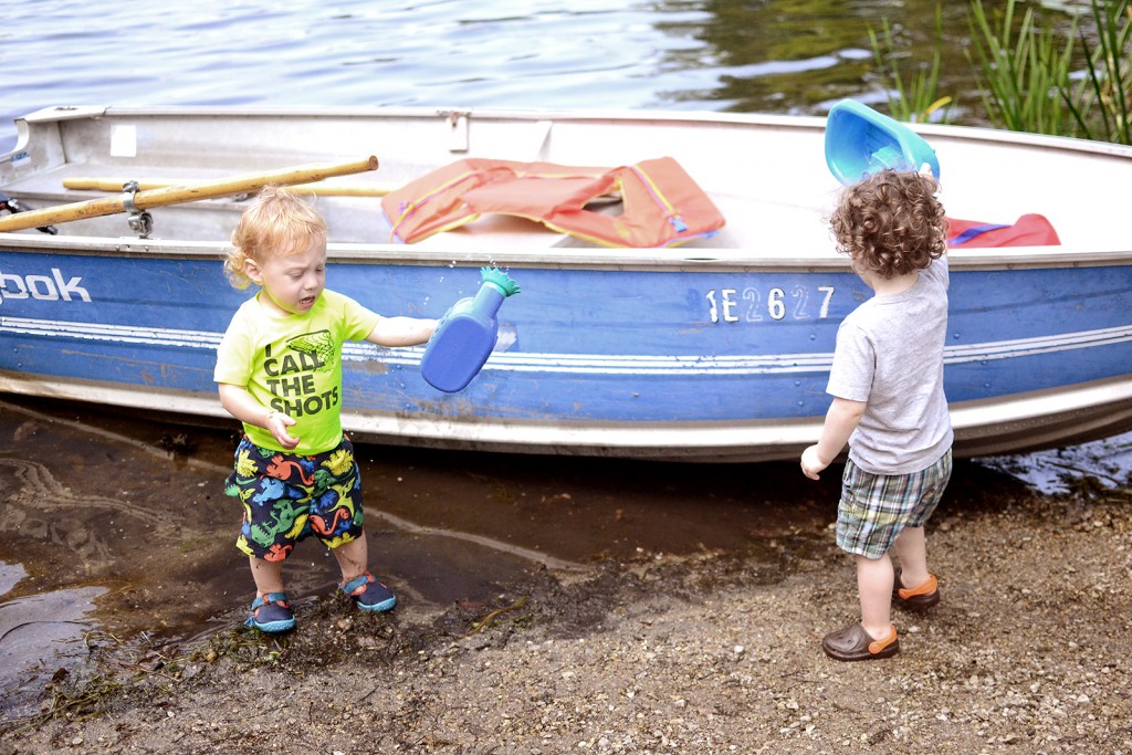 Fitz 2 years September 2015 Ottawa The Land Declan boat _7053