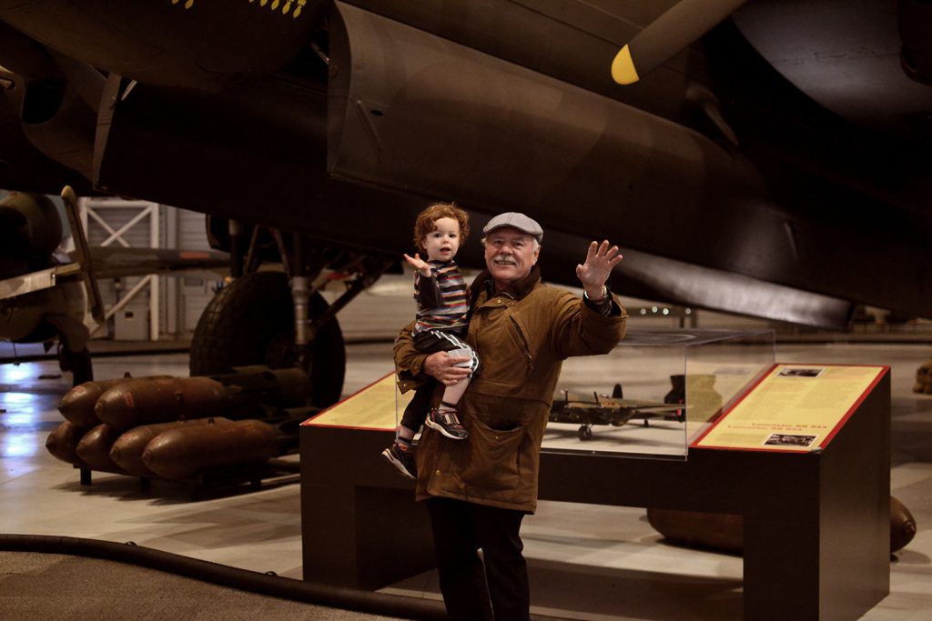 Fitz 2 years Dec 2015 Xmas Ottawa Air Museum Dennis_8542