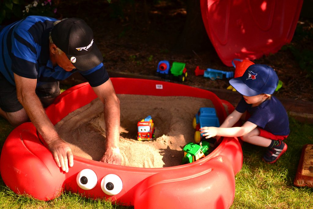 Fitz 2 years June 2016 Ottawa Grandpa sandbox_9883